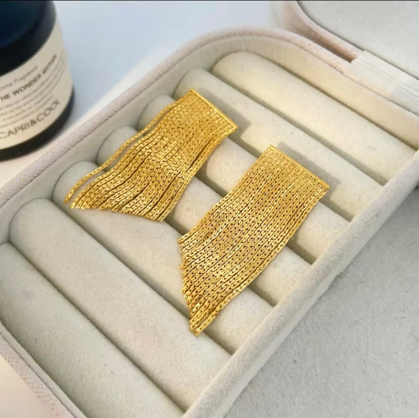 Fringe Earrings - GOLD