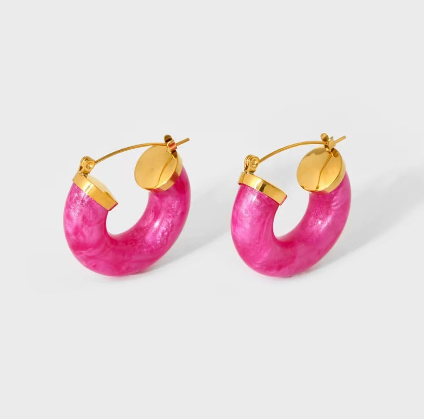 Jelly Hoop - Hot Pink