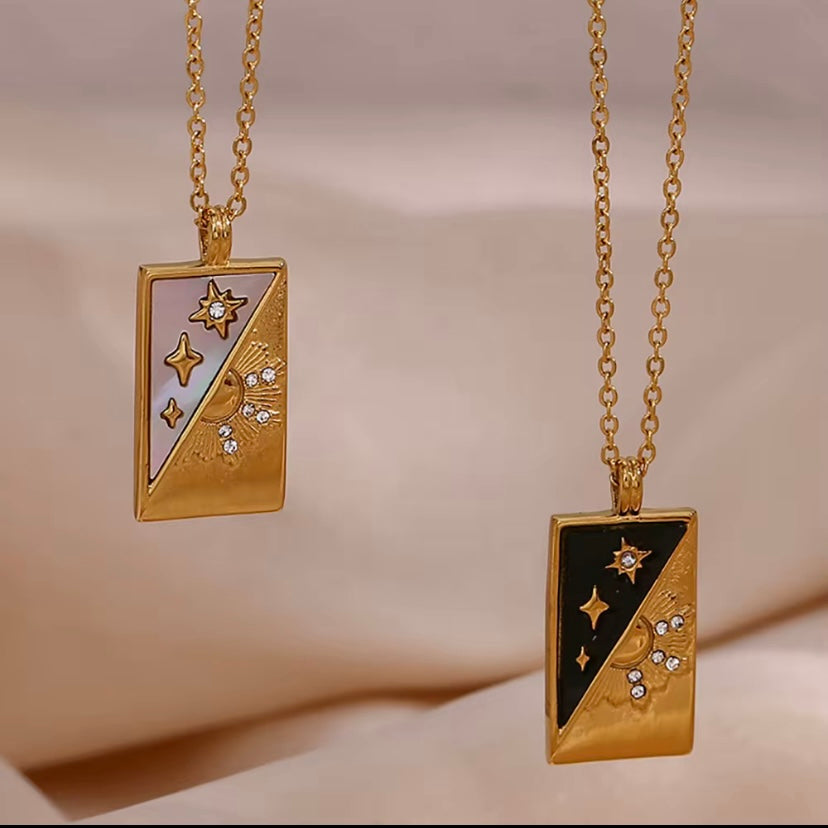 Vintage Sun/Star Tarot - Black