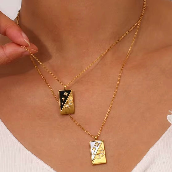 Vintage Sun/Star Tarot - White